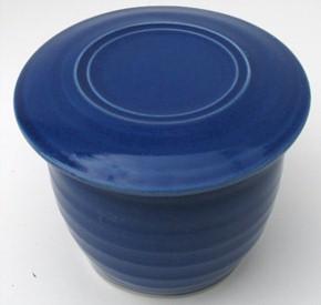 Cobalt Blue French Butter Dish