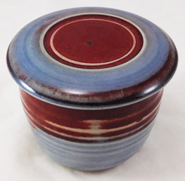 Copper Red French Butter Dish Photo#06