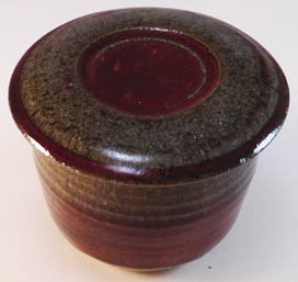 Copper Red French Butter Dish Photo#07