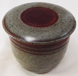 Copper Red French Butter Dish Photo#08