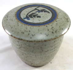 Stony Gray French Butter Dish