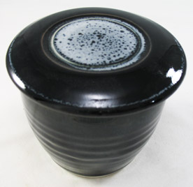 French Butter Dish with glaze variation Photo#07