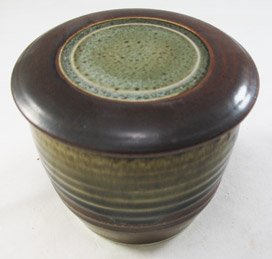 French Butter Dish with glaze variation Photo#14
