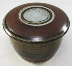 French Butter Dish with glaze variation Photo#15
