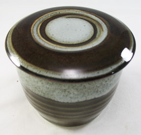 French Butter Dish with glaze variation Photo#16