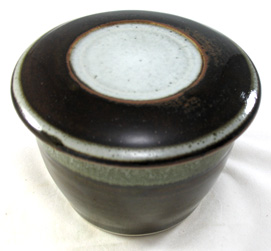 French Butter Dish with glaze variation Photo#17