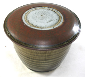 French Butter Dish with glaze variation Photo#18