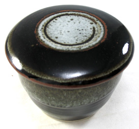 French Butter Dish with glaze variation Photo#19