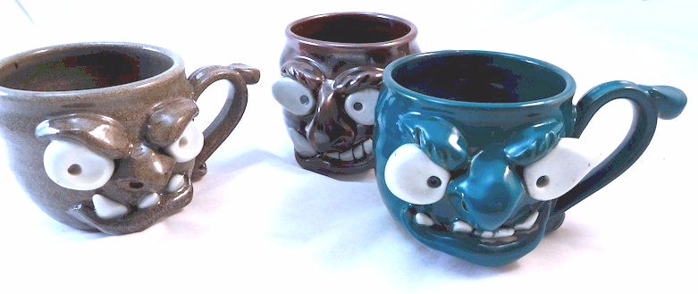 small monster mugs